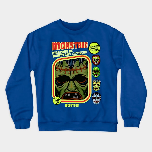 THE MONSTER Crewneck Sweatshirt by ofthedead209